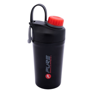 PURE2IMPROVE SHAKER 600ML RED GREY