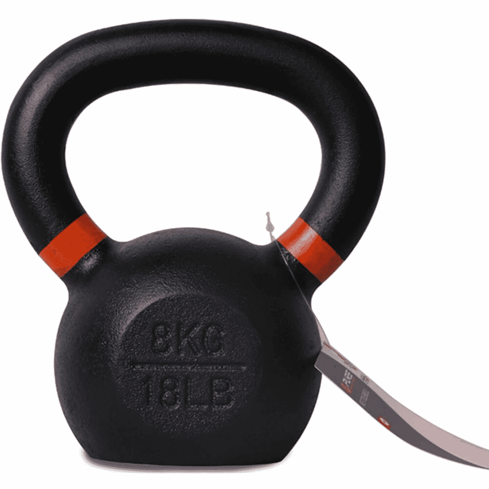 PURE2IMPROVE CAST IRON KETTLEBELL 8KG