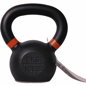 PURE2IMPROVE CAST IRON KETTLEBELL 8KG