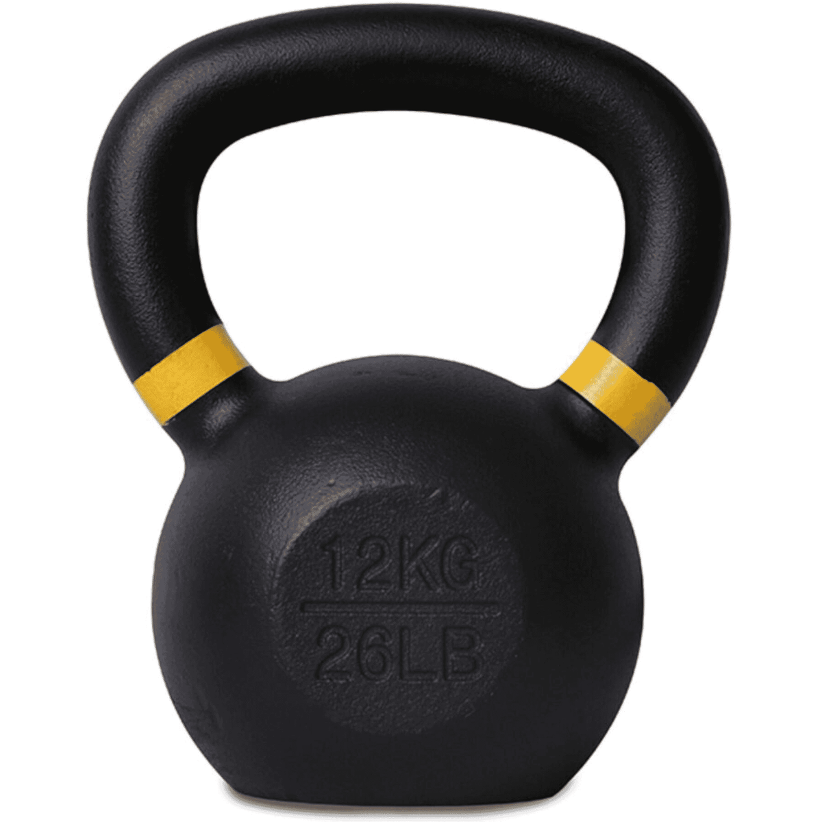 PURE2IMPROVE CAST IRON KETTLEBELL 12KG