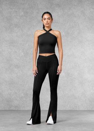 THE GIVING MOVEMENT SOFTSKIN HALTER NECK TOP