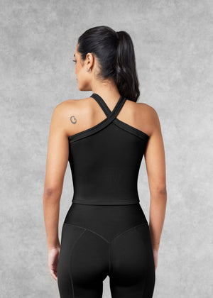 THE GIVING MOVEMENT SOFTSKIN HALTER NECK TOP