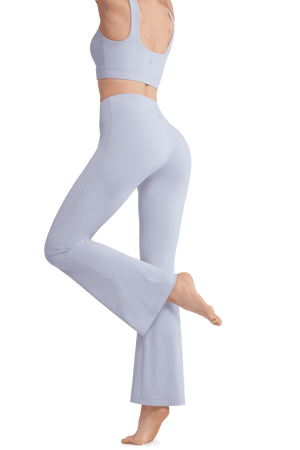 YVETTE RIB FLARED PANT