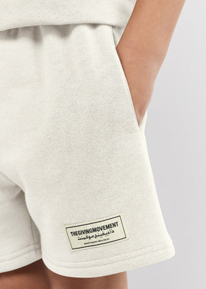 THE GIVING MOVEMENT KIDS COTTON SHORT