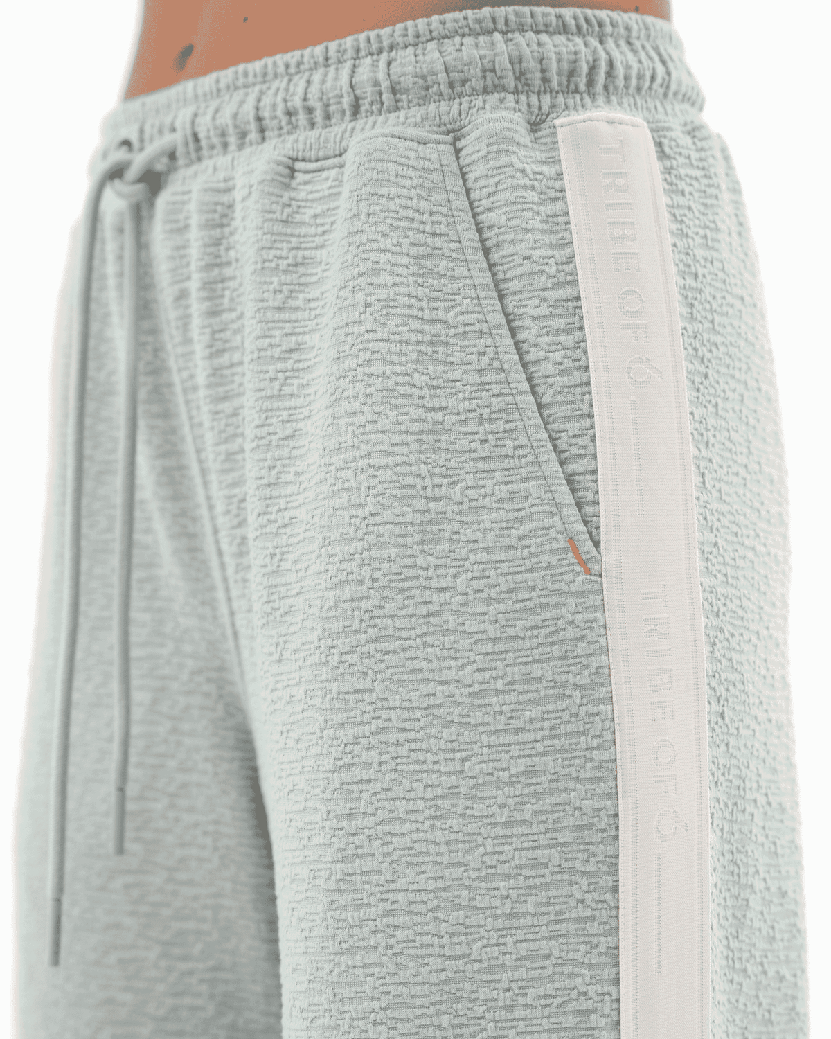 TRIBE OF 6 ELLIS TAPED WIDE LEG  (SOLID)