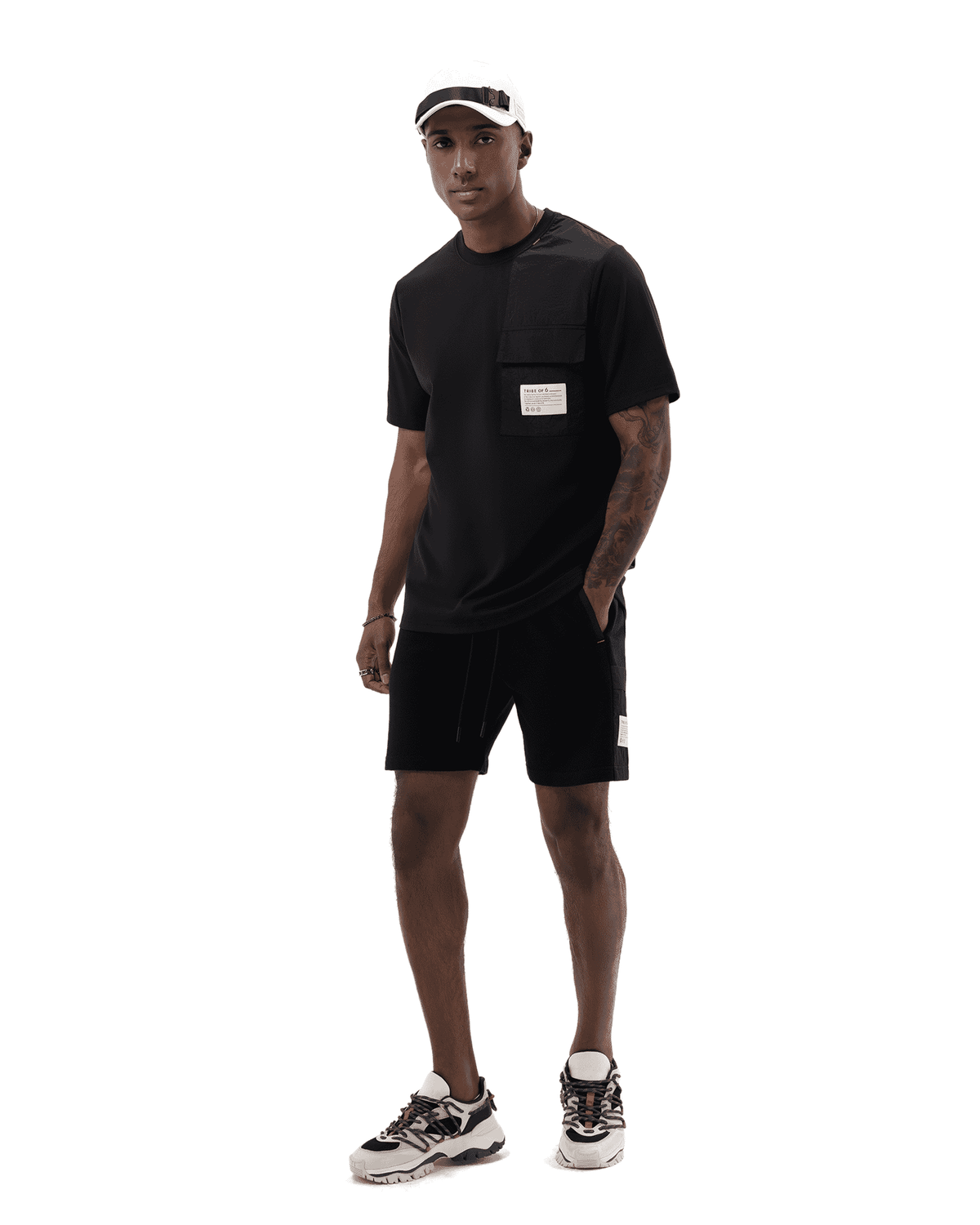 TRIBE OF 6 ELAM POCKET TEE