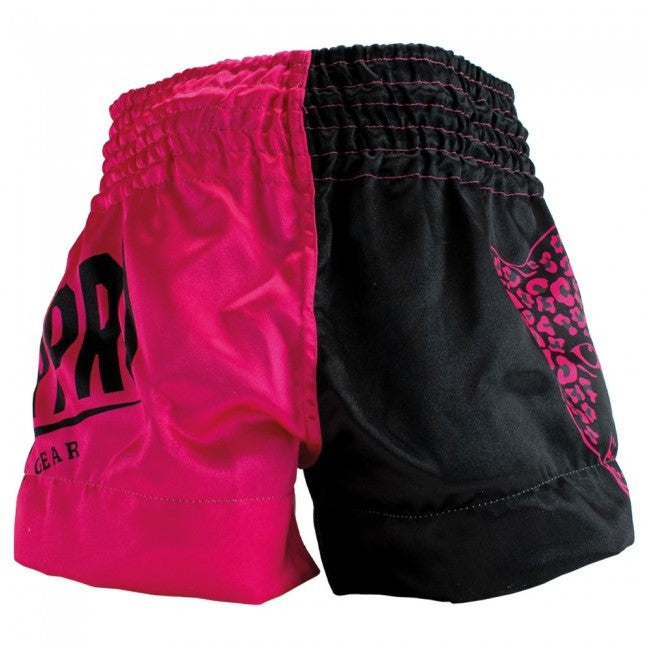 SUPER PRO (THAI) BOXING SHORT KIDS LEOPARD