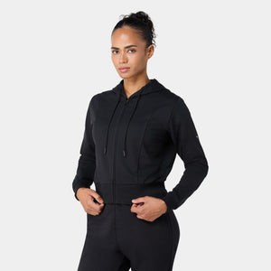SQUATWOLF CROP SWEAT HOODIE