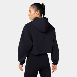 SQUATWOLF OVERSIZED CROP HOODIE