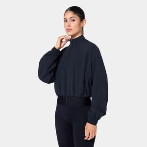 SQUATWOLF WOVEN CROP JACKET