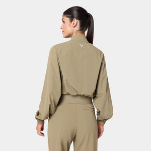SQUATWOLF WOVEN CROP JACKET