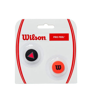 WILSON PRO FEEL CLASH DAMPENERS BLACK/Red