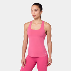 SQUATWOLF RACER BACK BUILT IN BRA TANK