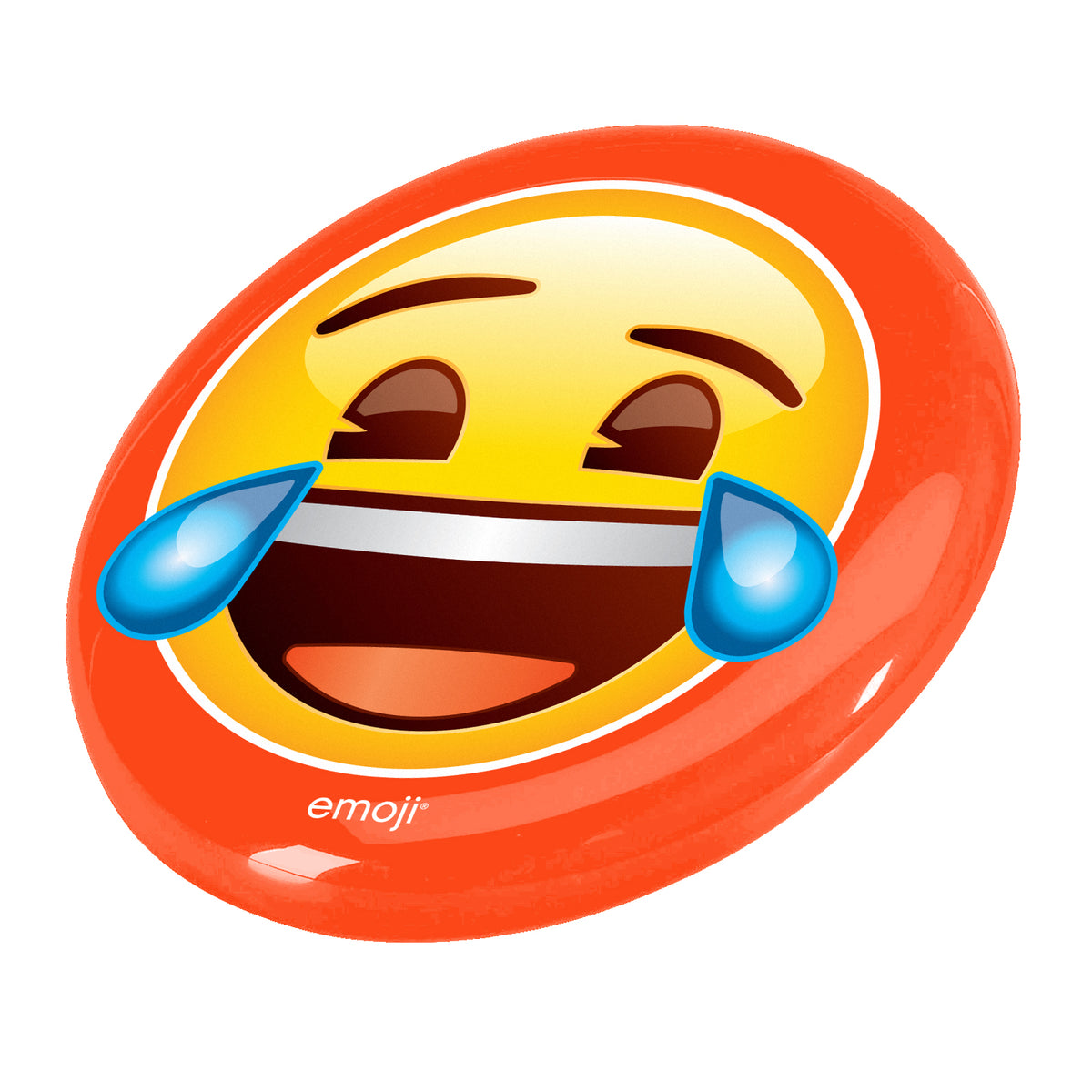 EMOJI FRISBEE LAUGHING