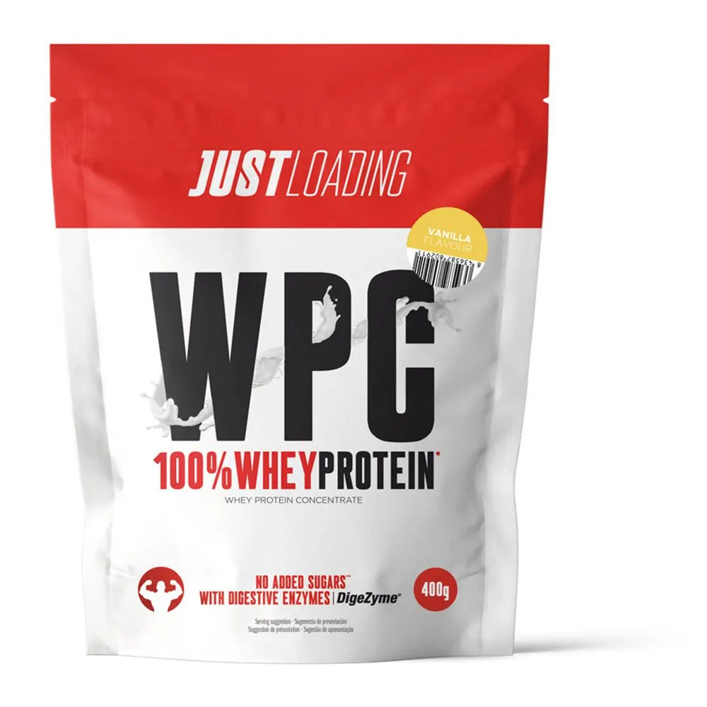 JUST LOADING DP/400G VAINILLA WHEY PROTEIN