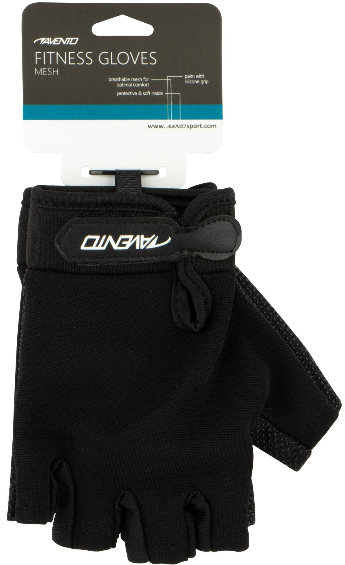 AVENTO FITNESS GLOVES MESH