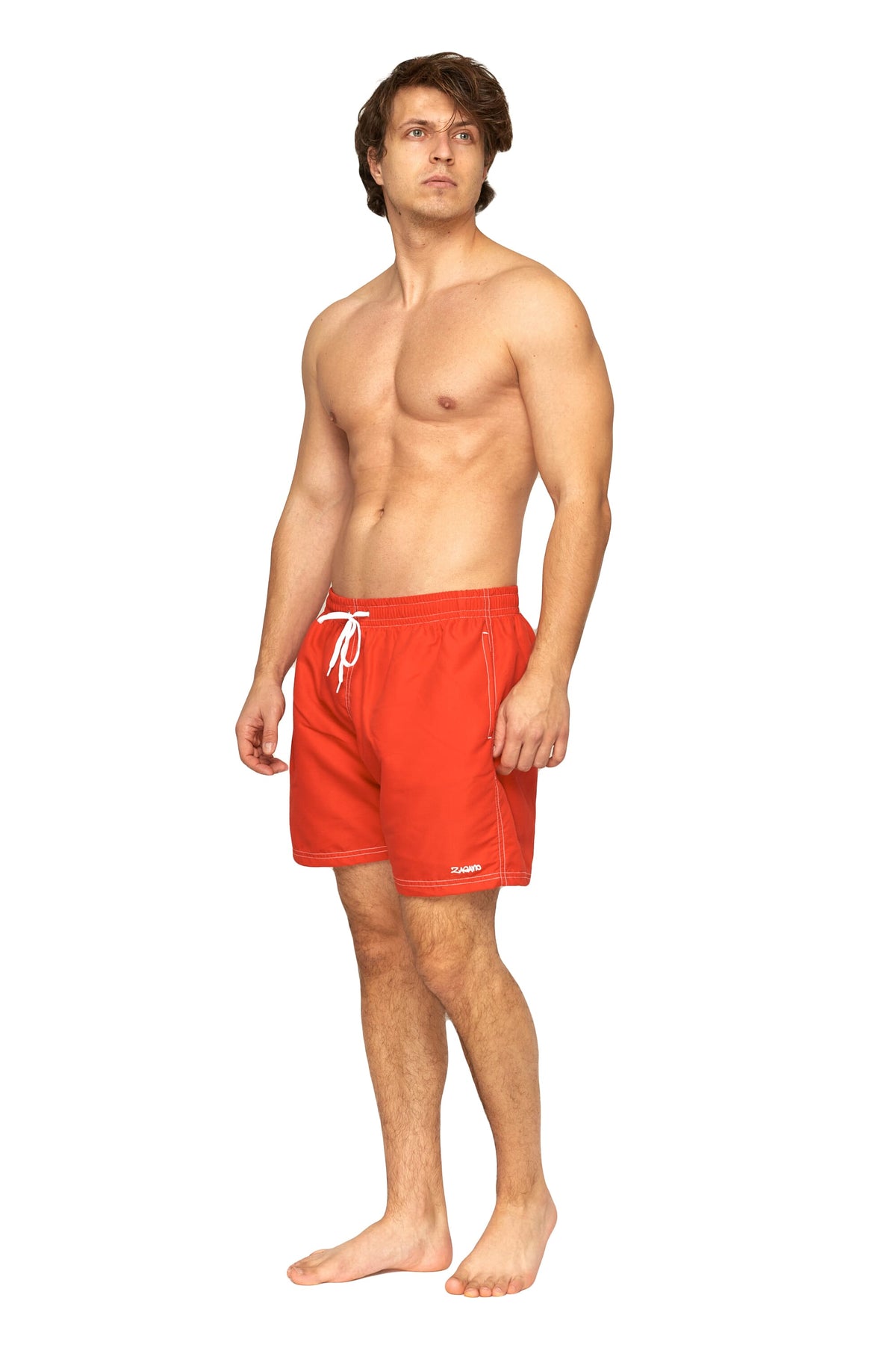 ZAGANO MEN SHORTS 5108-red