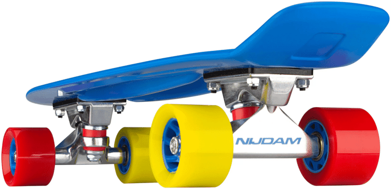 NIJDAM FLIPGRIP SKATEBOARD - SAILOR STROLL