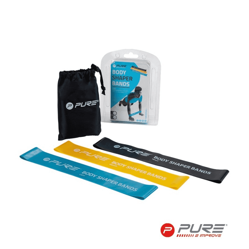 PURE2IMPROVE BODY SHAPER BANDS SET OF 3 M
