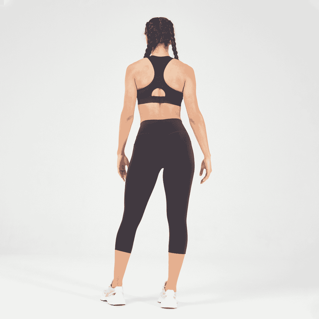 SQUATWOLF ESSENTIAL MID IMPACT MUSCLE BACK BRA