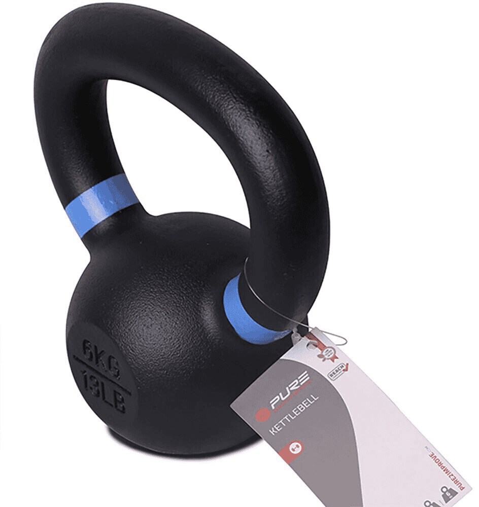 PURE2IMPROVE CAST IRON KETTLEBELL 6KG